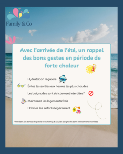 ☀️🌡️ Fortes chaleurs : les bons réflexes pour protéger les enfants cet été